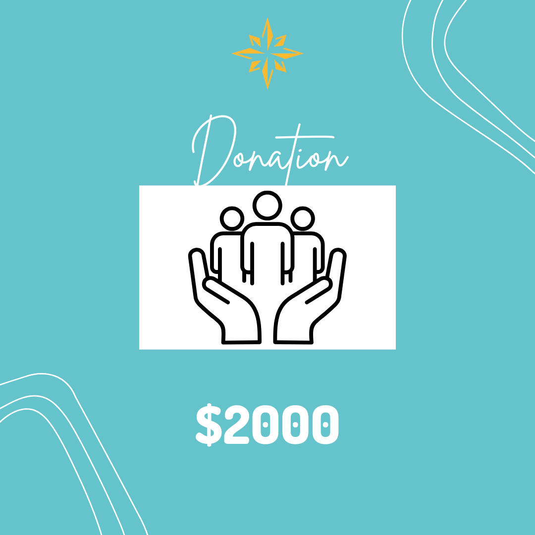 $2,000 Community Building Sponsorship (included 2 memberships)